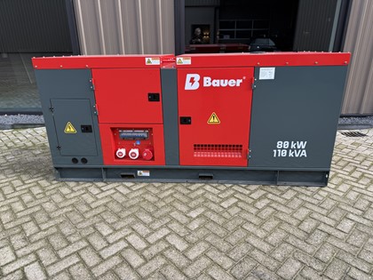 BAUER 110 KVA aggregaat 