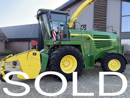 John Deere 7280 + JD 630A graspickup = SOLD 